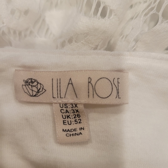 Lace Overlay Tank - Picture 9 of 9